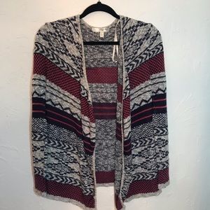 Multi-Print Cardigan
